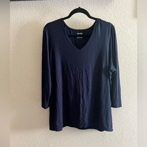 Chico’s The Ultimate Tee 3/4 Sleeve Shirt